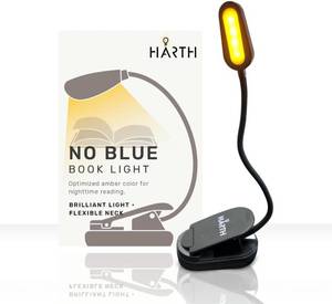 lot 13429 image: Clip on Book Lights for Reading at Night I 1200 mAh Rechargeable Reading Lights for Books in Bed I Led Clip Lights Book Lovers Gifts I Clip on Lamp Book Reading Light for Bed I Reading Lamps for Bed