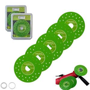 lot 13434 image: Diamond Chamfering Saw Blade for Angle Grinder,Rock Slab Grinding Disc,Glass Cutting Disc 5 Pieces  4-12 X 78-inch Cutter, Cutting and Grinding Ceramics Glass Rock,Slab Crystals Tile and Jade