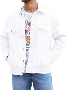 lot 38350 image: Bindefon Denim Jackets for Men Trucker Jean Jacket Unlined Coats Spring Fall Outfits SIZE S