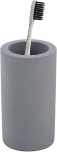 lot 38819 image: Coengwui Diatomite Toothbrush Holder for Bathroom Sink, Countertop Organizer, Quick Dry Stand Cup for Toothpaste, Razors, Makeup Brushes - Water-Absorbent & Quick-Drying (Dark Grey, Height 4.3)
