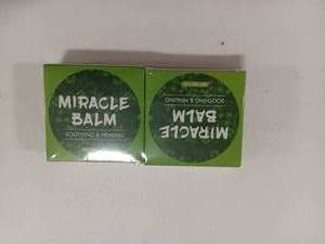 lot 38888 image: 2 Pack Miracle Balm Soothing and Healing 1oz