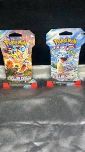 lot 5 image: New old stock  Pokemon Stellar Crown Booster Packs Set
