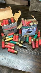 lot 14 image: Mixed Shotgun Shell Collection with Winchester and Remington Boxes