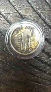 lot 51 image: Silver 1926 Liberty Quarter Dolllar