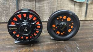 lot 65 image: Cabelas Prestige and Martin Black Fly Fishing Reels