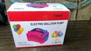 lot 69 image: Electric Balloon Pump Model 73005