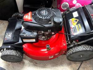 Craftsman M250 160cc  Self-Propelled Gas Lawn Mower RUNS!! Self Propelled works