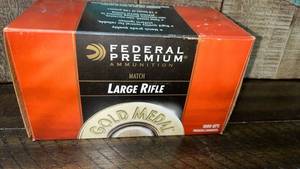 lot 92 image: Federal Premium Gold Medal Large Rifle Primers 1000 Count