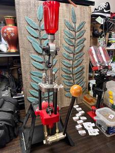 LEE Reloading Press with stand. LOOK THESE UP, Retail with stand is around $500
