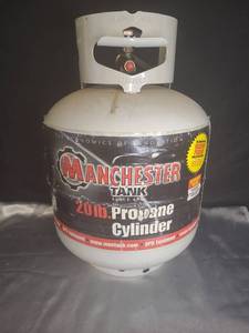 lot 106 image: Manchester Tank 20lb Propane Cylinder