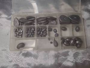 lot 112 image: Complete Fishing Tackle Kit with Hooks Weights and Tools SEE ALL IMAGES FOR CONTENTS INCLUDED