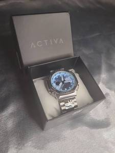 lot 127 image: Brand new Invicta ACTIVA Mens Sport Digital Watch with Metal Bracelet