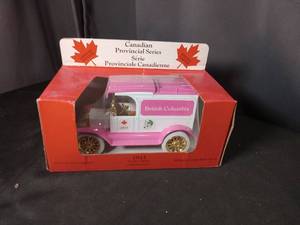 lot 4945 image: Canadian Provincial Series British Columbia Die Cast Metal Model Ford Truck