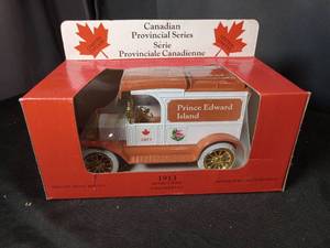 lot 40751 image: Canadian Provincial Series 1913 Model T Ford Prince Edward Island Die-Cast Metal Replica