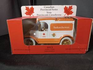 lot 40754 image: 1913 Ford Model T Die-Cast Delivery Truck Saskatchewan Canadian Provincial Series