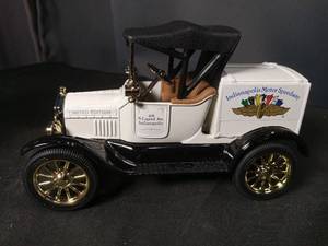 lot 40760 image: Indianapolis Motor Speedway Limited Edition Die Cast Model T Ford Bank