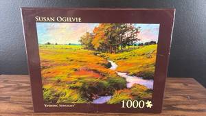 lot 5477 image: Susan Ogilvie Evening Sunlight 1000 Piece Jigsaw Puzzle