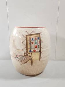 lot 142 image: Universal Cambridge China Cabinet Motif Cookie Jar with Lid