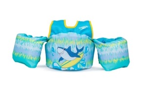 lot 306 image: Speedo Youth Life Vest 33-55 lb Buckle, Teal
