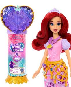lot 398 image: Disney Princess Jewel Reveal Ariel Fashion Doll - White - No Size