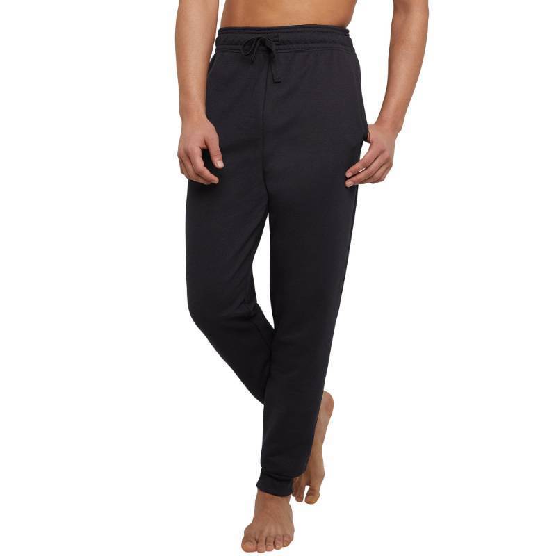 lot 4779 image: Hanes Mens Jogger Sweatpant with Pockets, Black, Small - Retail $12