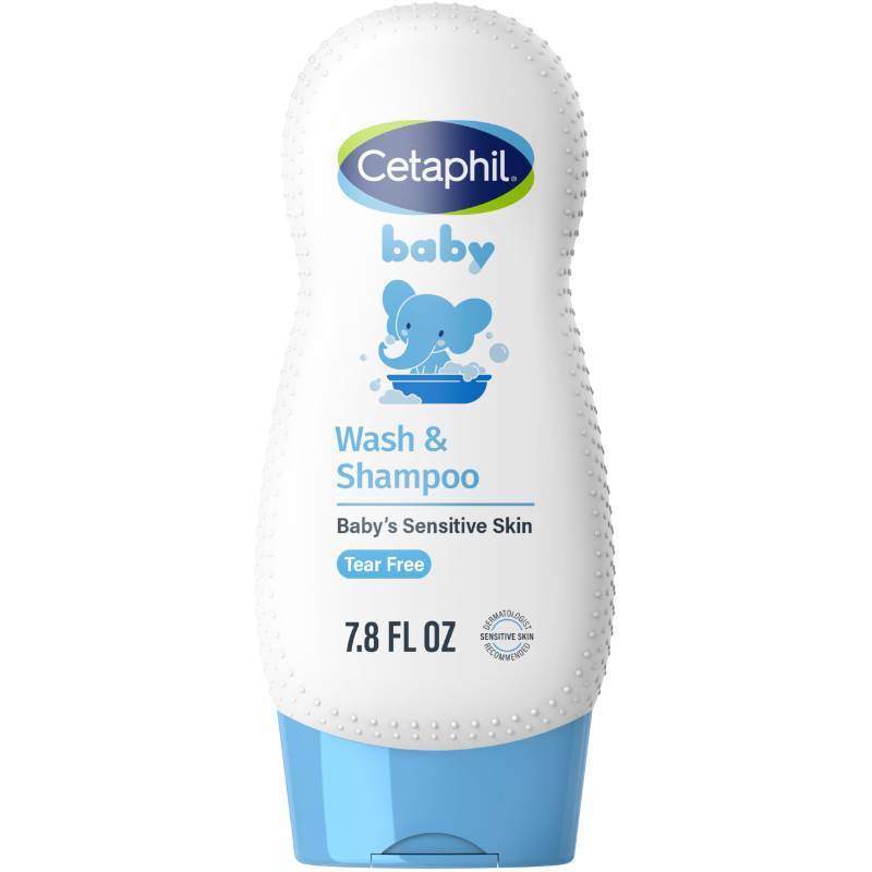 lot 4834 image: Cetaphil Baby Shampoo and Body Wash with Organic Calendula, Tear Free, Hypoallergenic, Ideal for Everyday Use, Dermatologist Tested, 7.8oz&nbsp