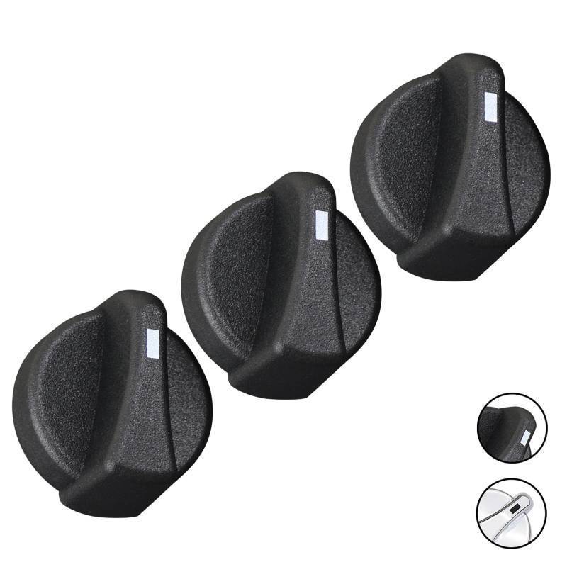 lot 1574 image: Peterbilt AC Heater Blower Fan Control Knobs (3 Pcs)  Compatible with Peterbilt 330 350 357 367 375 378 379 384 386 387 HVAC Climate Control Module Switch  Replaces 702-5401 121-0001-000&nbsp&nbsp