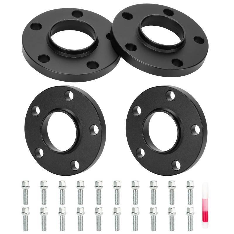 lot 1804 image: TadaMark 5x112 Hubcentric Wheel Spacers 20mm 5 Lug Wheel Adapter fit for Mercedes Benz Audi A160 A180 A190 A200 B180 B200 B250 C230 C280 C300 C350 C63 B8 A4 S4 A5 S5 66.6mm Bore with M14x1.5 Studs 4pc - Retail $64