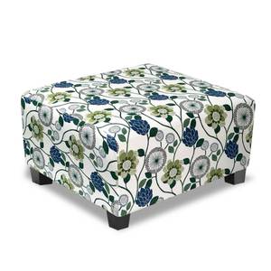 lot 2505 image: TOPHMDECOR Ottoman Cover Square Slipcovers Printed,Stretch Footrest Stool Cover for Ottoman Square,Soft Foot Stool Cover Protector with Nonslip Elastic Bottom (Medium,Flower C) - Retail $17