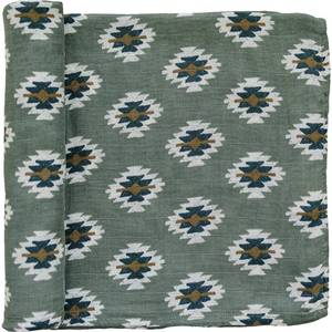 lot 2520 image: Mebie Baby Southwest Aztec Muslin Swaddle, Modern and Neutral Swaddle Blanket for Baby Girl or Boy, Soft Baby Blankets, 0-3 Month, Comfy Wrap, Baby Essentials & Gifts - Retail $24