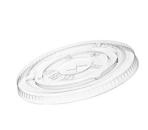 lot 2531 image: GUSTO 100 Count Clear Flat PET Plastic Lids (No Hole) 98mm Snap-On Lids for 12, 16, 20 & 24 oz Milkshake Cups, Leak-Resistant & Stackable (Formerly Comfy Package) - Retail $12