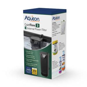 lot 2551 image: Aqueon QuietFlow E Internal Power Filter Extra Small - 3 Gallon - Retail $15