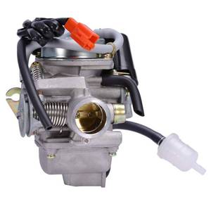 lot 2578 image: PD24J Carburetor for 4-Stroke GY6 125cc 150cc ATV Go Karts Scooter Mopeds QMJQMI157 QMJQMI152 - Manifold Intake Fiameter 24mm PD24J Carb (Carburetor) - Retail $23