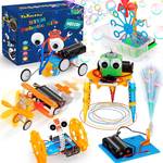 STEM Robotics Kit 6 Set Science Experiments Project Activities Toys for Kids 4-8 8-12 Engineering Building Electronic Motor Robot Kid Craft Boy Girl 5 6 7 8 9 10 12 Year Old Outdoor Toy - Retail: $22