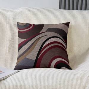 lot 125 image: Contemporary Abstract Swirl Pattern Pillow Cover, 20 x 20 inches - Retail $0