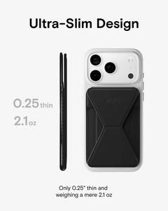 lot 144 image: MOFT Snap Phone Stand and Wallet 2-in-1 MagSafe Compatible - Retail $35