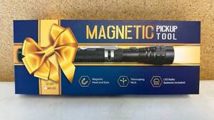 lot 172 image: LED Magnetic Pickup Tool with Telescoping Neck - Retail $15
