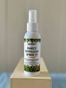 lot 190 image: AKISECT Plant-Based Insect Repellent Spray 4 FL OZ - Retail $0