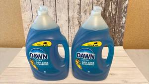 lot 219 image: Dawn Ultra Dish Soap 2-Pack Refill Size 56oz Bottles - Retail $30