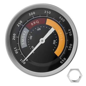 lot 255 image: Grill Thermometer Fit for Oklahoma Joes Smoker Temperature Gauge, BBQ Thermometer for Smoker Oven and Charcoal Gas Grills, 1316-inch Accessories (1 Pack) - Retail $10