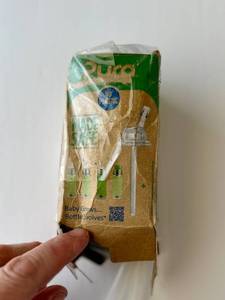lot 268 image: Pura Kiki Silicone Straws 2-Pack No Plastic Baby Bottle Accessories - Retail $8