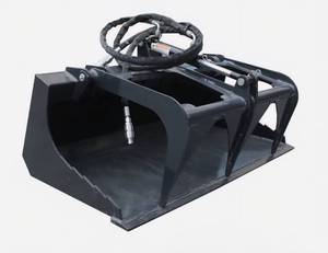 lot 2620 image: Unused LandHonor Mini Skid Steer Grapple Bucket  MGB-72-44W