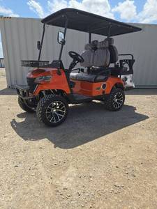 lot 7081 image: Captok OFF-ROAD 4-Seater Electric Golf Cart  60V, Backup Camera, Bluetooth  CK-GC22S