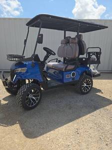 lot 7082 image: Captok OFF-ROAD 4-Seater Electric Golf Cart  60V, Backup Camera, Bluetooth  CK-GC22S