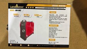 lot 2887 image: Landhonor Diesel Heater  LHR-DH2