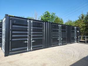 lot 3220 image: One Way Use 40 High Cube Storage Container, APPROX 102 TALL X 96 WIDE X 40 DEEP Suihe LYPU0236551