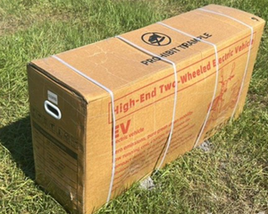 lot 223 image: SDLanch IREV Electric Scooter (Unassembled in Box)