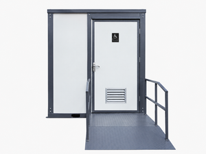 lot 3216 image: Suihe Portable Bathroom & Shower comes with a wheel chair ramp