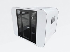 Suihe Luxury Moveable Prefabricated Apple Pod Cabin | Tiny Office | Move In Ready