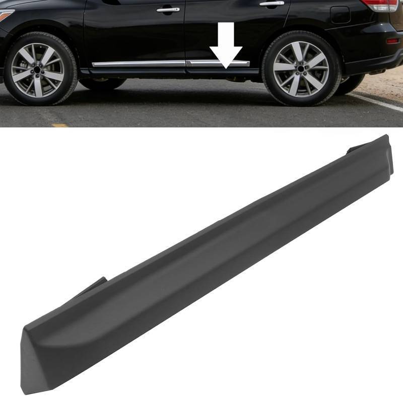 lot 161470 image: Rear Left Driver Side Lower Door Molding Trim Panel Fit for Nissan Pathfinder 2013 2014 2015 2016 for 25824827 82871-9PF0A